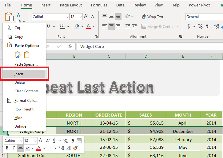 excel for mac equivalent of f4